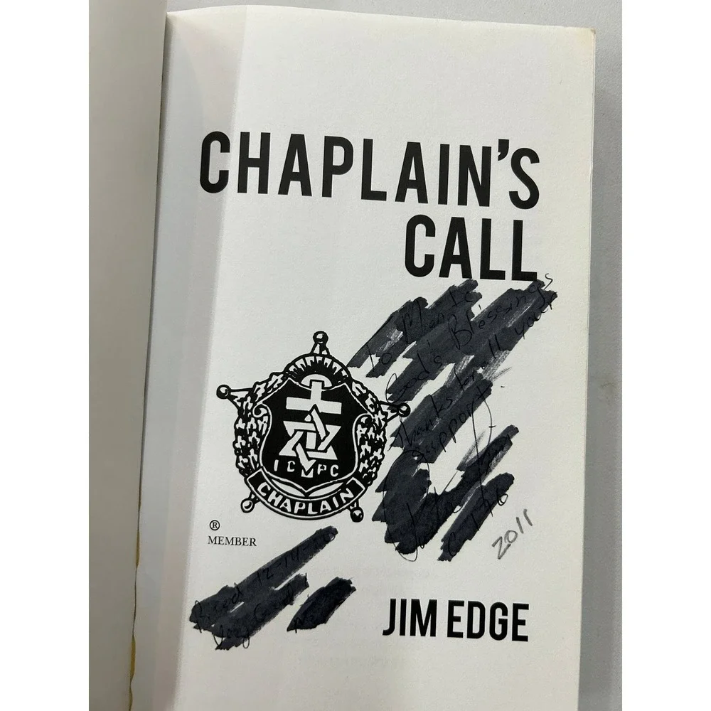 Chaplain's Call Jim Edge 2010 Police‎ Thriller Christian Publisher